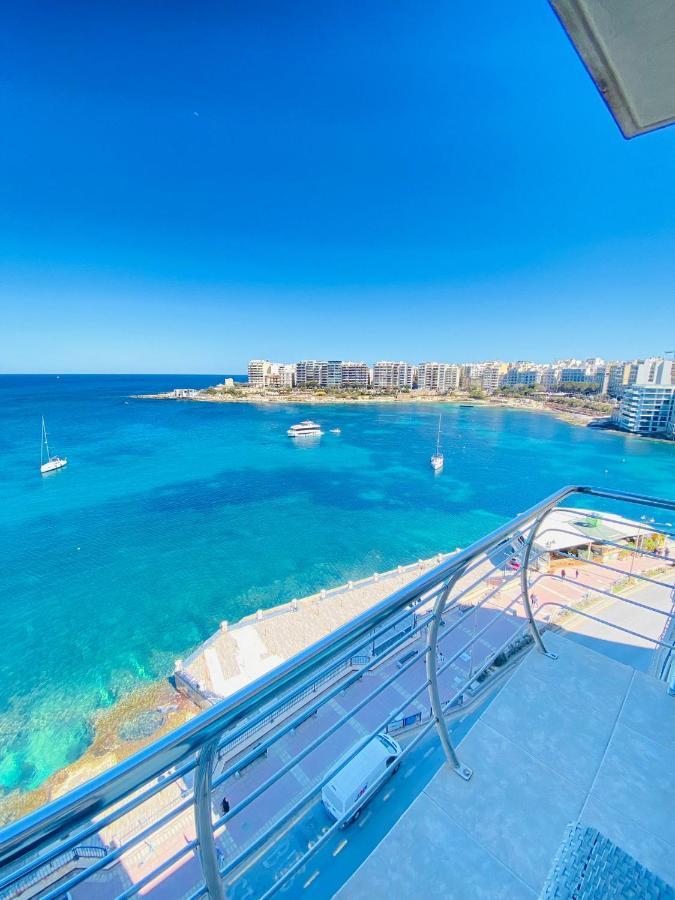 F8 1 Seaview Room, Living And Bathroom Shared , Stjulians Saint Julian's 外观 照片